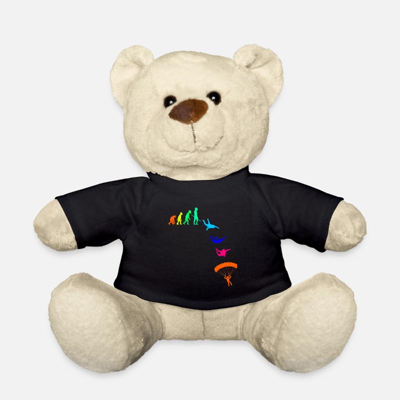 Parachute Parachutisme - Nounours - noir