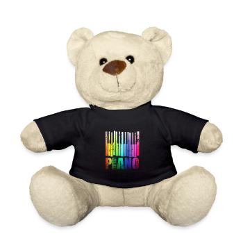 piano - Nounours - noir - Devant