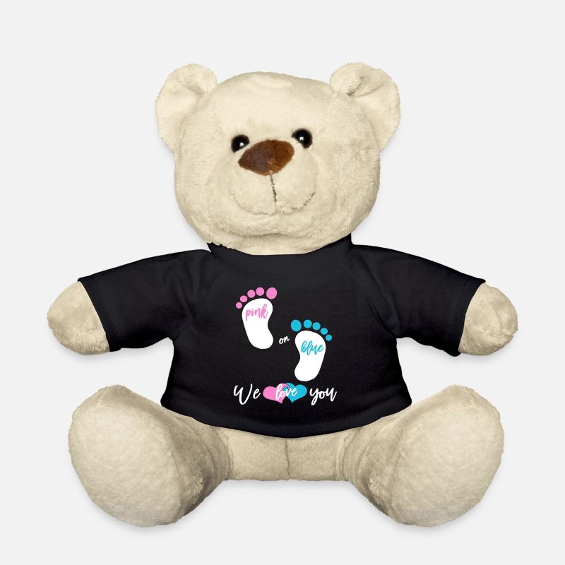 Babyparty Mädchen oder Junge - Teddy - Schwarz
