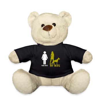 Dobermann Mme Herrchen - Nounours - noir - Devant
