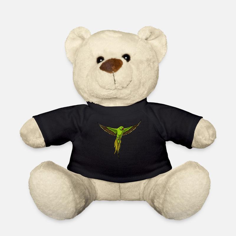 Perroquet perroquet oiseau - Nounours - noir