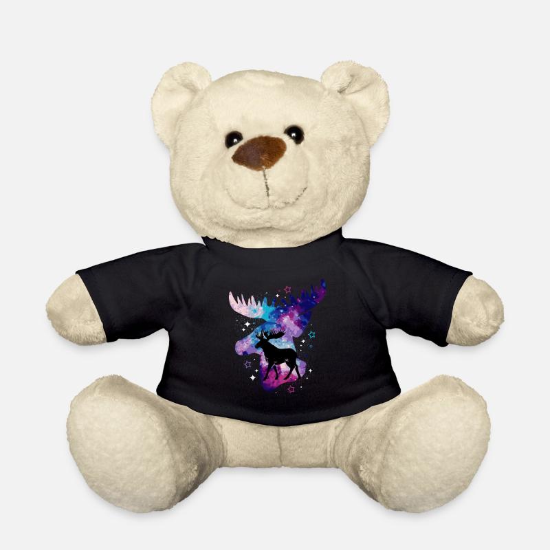 Elch - Teddy - Schwarz