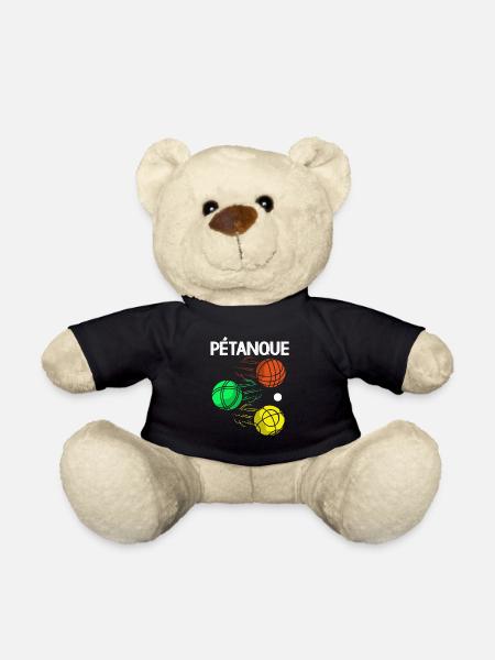 Pétanque Bocce Raffa Boule Sport Ball Petanque - Teddy - Schwarz