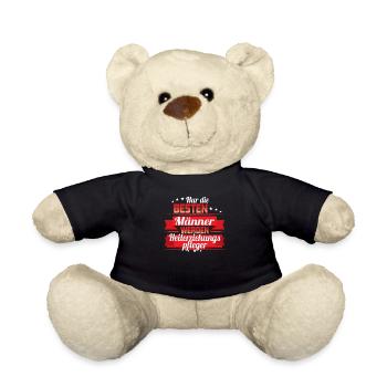 Die besten Männer werden Heilerziehungspfleger - Teddy - Schwarz - Vorne