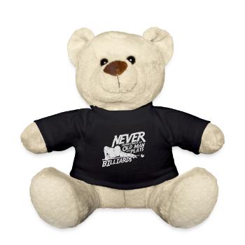Alter Mann Billard - Teddy - Schwarz - Vorne