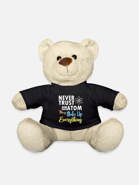 Naturwissenschaft Physik Chemie Biologie Mathe - Teddy - Schwarz