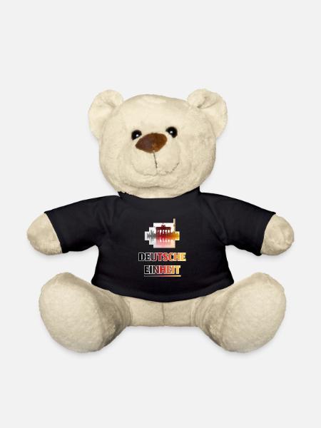 Tag der deutschen Einheit | Berlin Deutschland - Teddy - Schwarz