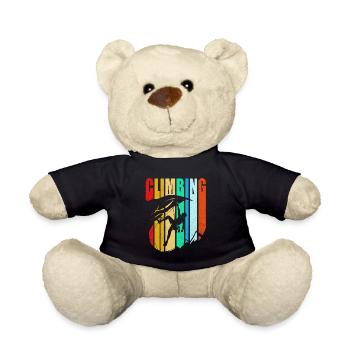 Climb - Teddy Bear - black - Front