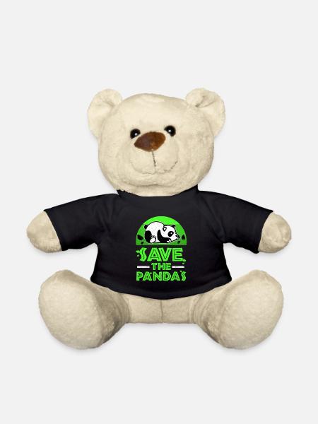 Panda - Nounours - noir