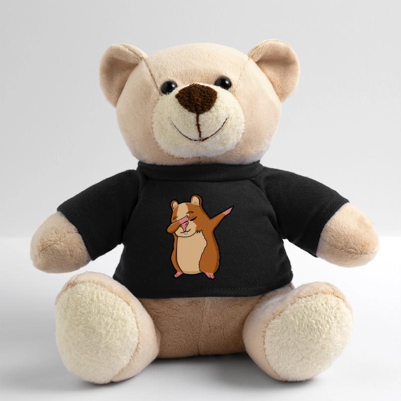 Dabbing Hamster Lover Gift Hammy Dab Dance Teddy Bear