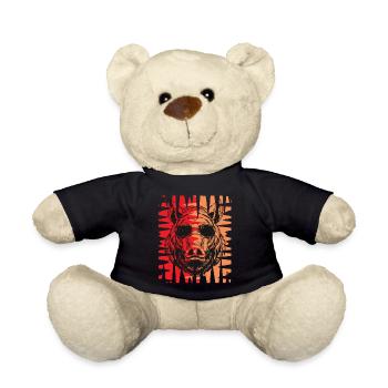 Boar sunglasses - Teddy Bear - black - Front