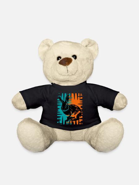 Rabbit - Teddy - Schwarz