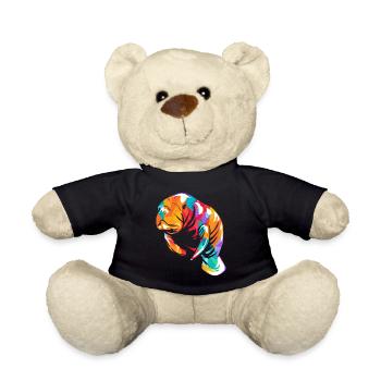 Manatee Dugong - Teddy Bear - black - Front