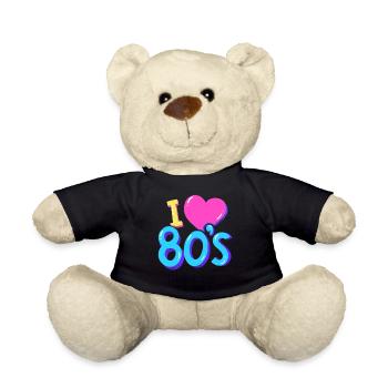 80's - Teddy - Schwarz - Vorne