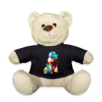 Bernese bovine dog - Teddy Bear - black - Front