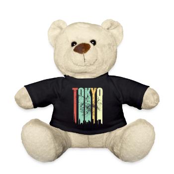 Tokyo Tokio Vintage - Teddy - Schwarz - Vorne