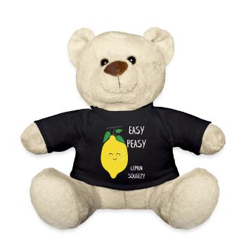 Squeezy Sweet Easy Peasy Lemon Design - Nounours - noir - Devant