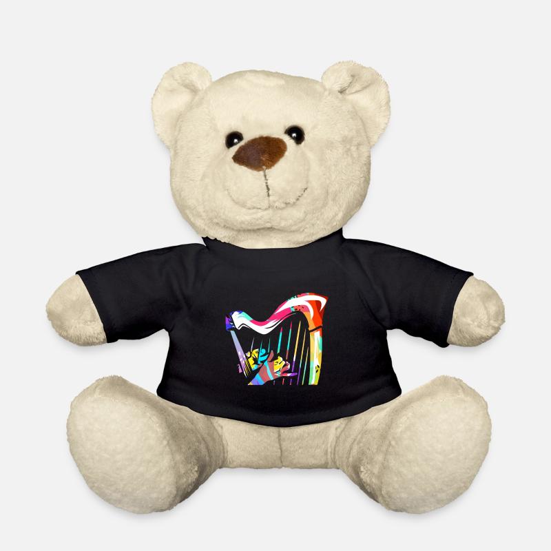 harpe - Nounours - noir