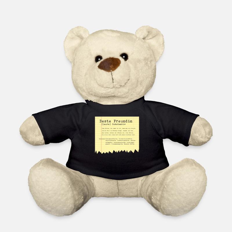Beste Freundin Laura - Teddy - Schwarz