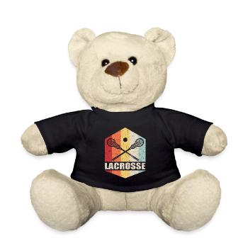 Lacrosse - Teddy Bear - black - Front