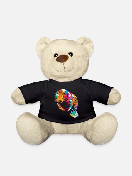 Manatee Dugong - Teddy Bear - black