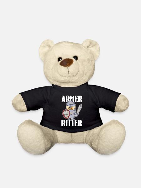 Armer Ritter, Frech Toast - Teddy - Schwarz