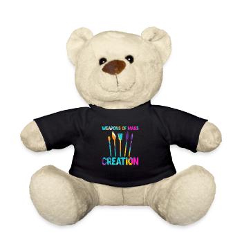 Artists - Teddy Bear - black - Front