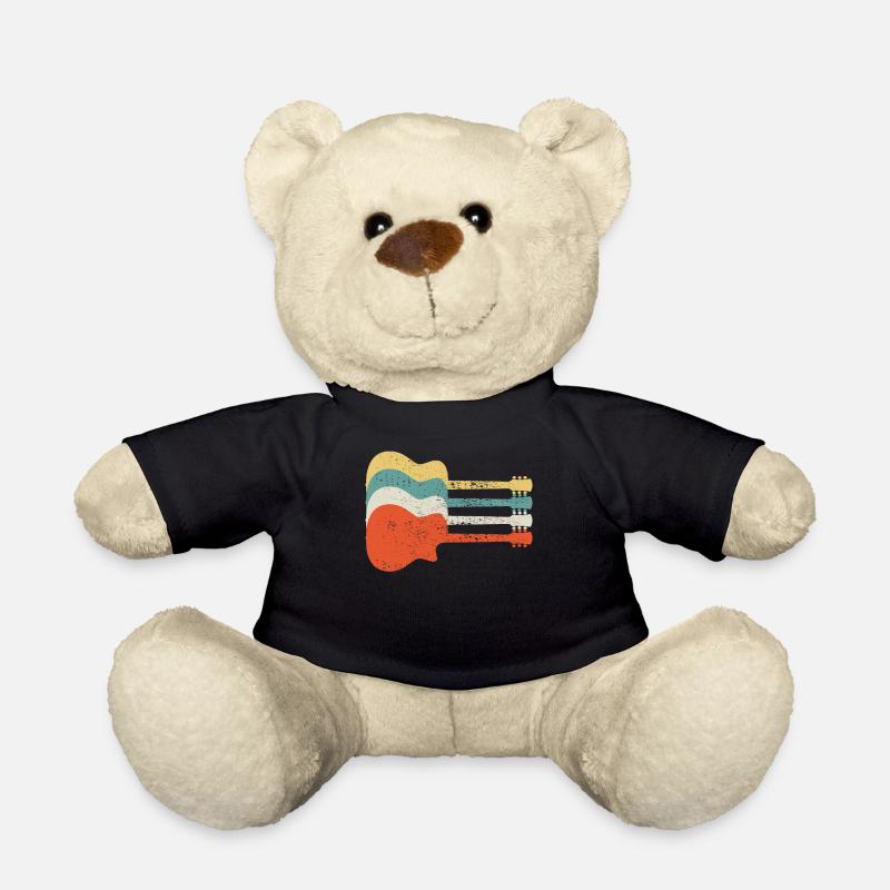 Gitarren-Retro - Teddy - Schwarz