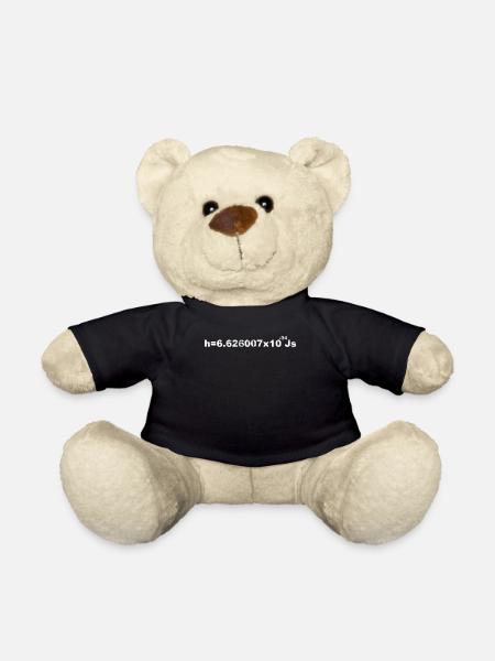 Planck Constant - physicien - Nounours - noir