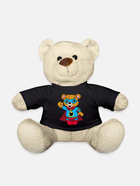 Super ourson en peluche - Nounours - noir