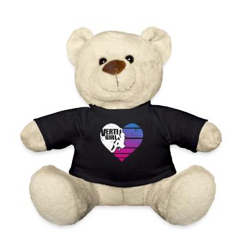 Vertigirl Climbing Heart Climbing Bouldering - Teddy Bear - black - Front