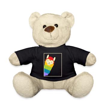 RAINBOW ALPACA - Teddy - Schwarz - Vorne