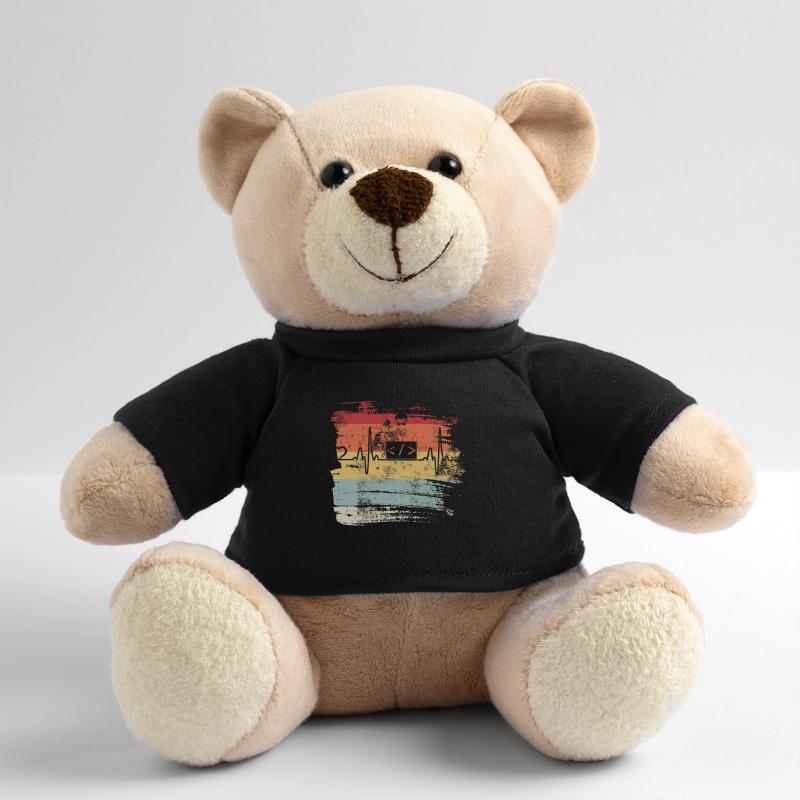 Programmation cadeau Heartbeat IT Coder Programmer Nounours