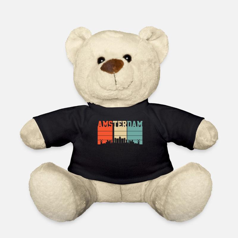 Amsterdam - Teddy - Schwarz