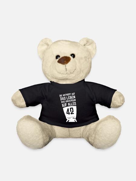 Antwort 42 - Teddy - Schwarz
