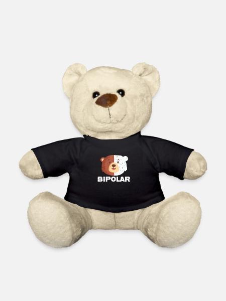 Bipolaire - Nounours - noir