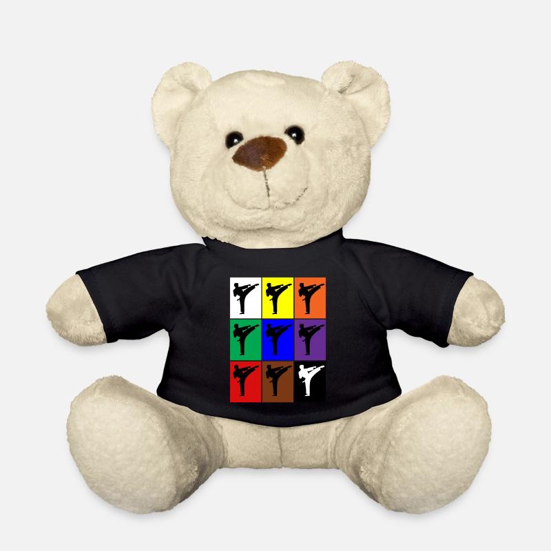 Karaté Hommes - Couleurs de ceinture de Karaté - Nounours - noir