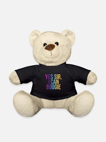 Yes Sir, I Can Boogie - Teddy Bear - black