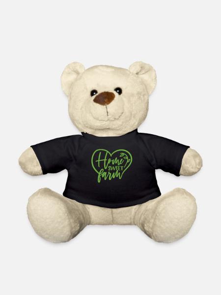 farm - Teddy Bear - black