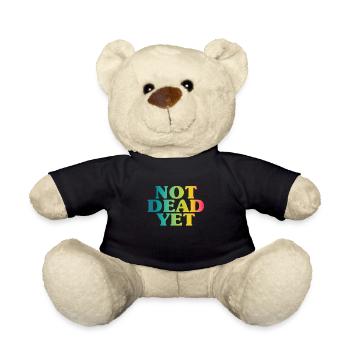 NOT DEAD YET - Unbreakable - Teddy Bear - black - Front