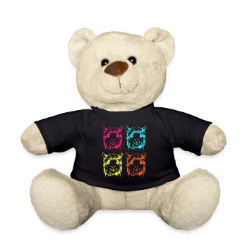 Alpaka - Teddy - Schwarz - Vorne