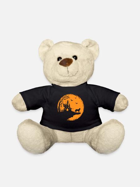 Dog Halloween - Teddy Bear - black