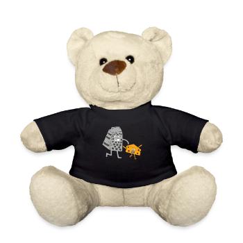 Fromage râpe fromage de chasse - Nounours - noir - Devant