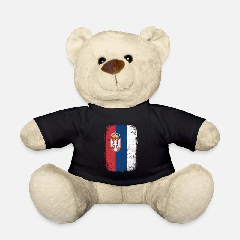Serbia - Teddy Bear - black