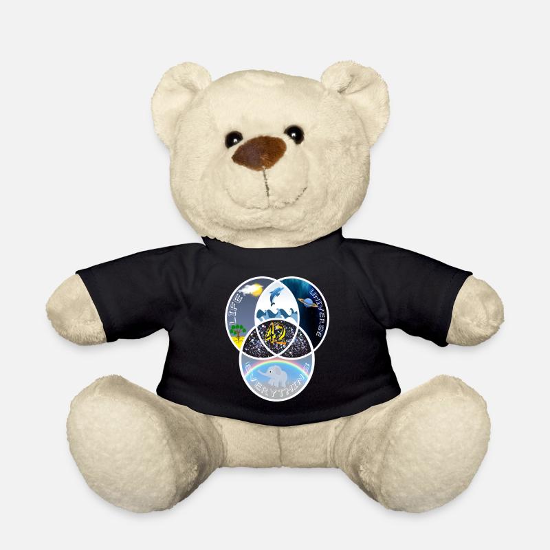 42 Answer Life Universe - Teddy - Schwarz