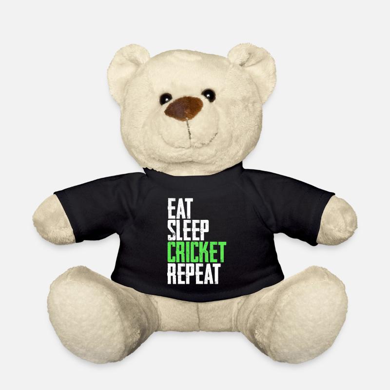 Cricket cricketer - Teddy Bear - black
