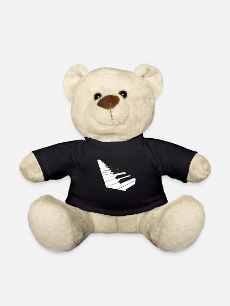 piano - Nounours - noir