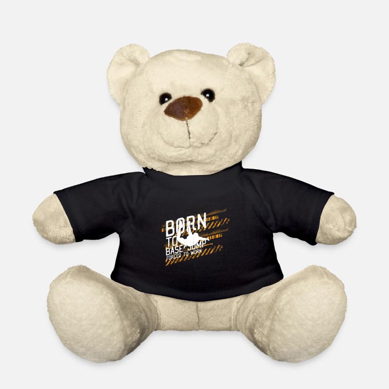 Geboren für Base Jumping - Teddy - Schwarz
