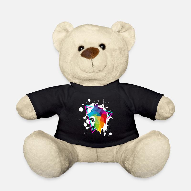 Wolf - Teddy - Schwarz
