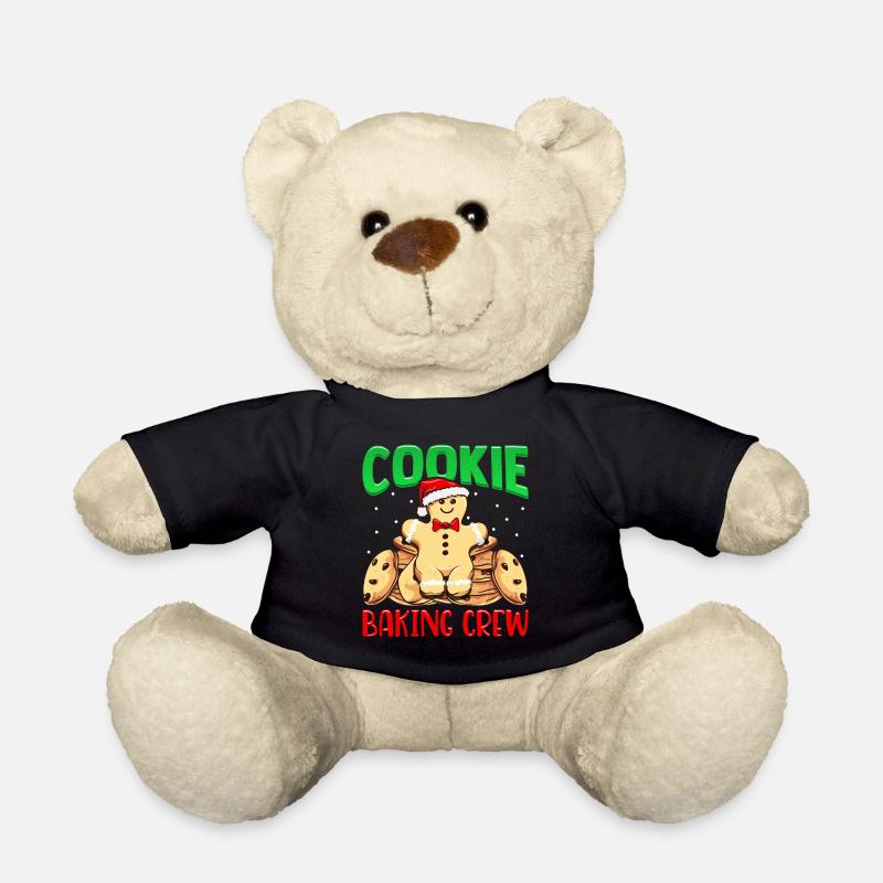 Cookie Baking Team Lebkuchenmann Plätzchen Backen - Teddy - Schwarz